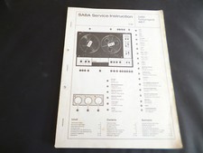 Original Service Manual SABA  Tonbandgerät 445 F