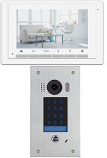 1Familien Sprechanlage 1 Familien Videotürsprechanlage Hausklingel 170° Kamera