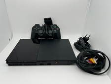 Sony Playstation 2 Konsole Slim Set - Schwarz (SCPH-70001)