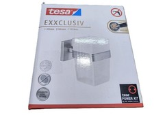 Tesa Exxclusiv Zahnputzbecher Halterung Becher Milchglas 70mm x 100mm x 113mm