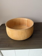 Holzschale Natur Groß Rund