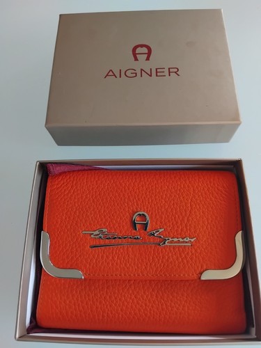 Aigner portemonnaie orange - portemonnaie, –
