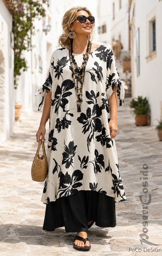 Lagenlook tunika kleid - lagenlook, tunika-kleid
