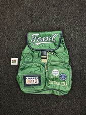 Vintage Fossil Rucksack Grün Outdoor Gear Campus 80s USA Herren Damen Tasche