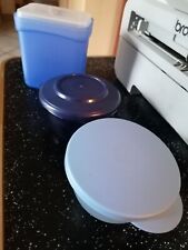 3 Kleine Tupperschüssel, Tafelperle, mit Deckel