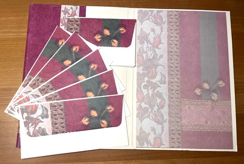 Mappe briefpapier mit motiv - mappe,