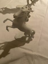 AK Kaiser - Porzellan Figur Aufsteigender Hengst Pferd  Bisquit 424