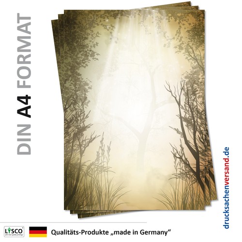 Blatt motivpapier 5119 - blatt, din