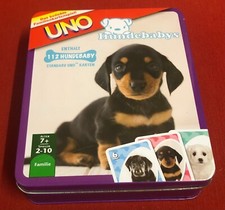 Uno "Hundebabys" in Metallbox