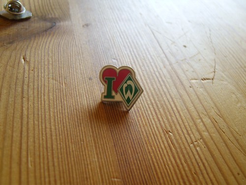 Werder bremen pin herz - werder,
