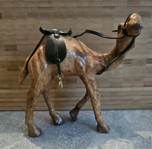 Vintage ledertier leder - ledertier,