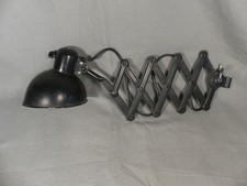 Kaiser Idell Scherenlampe Bauhaus ohne Wandhalterung unrestauriert an Bastler