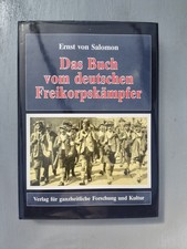 Das Buch vom deutschen Freikorbskämpfer Ernst von Salomon Militär , Militaria 