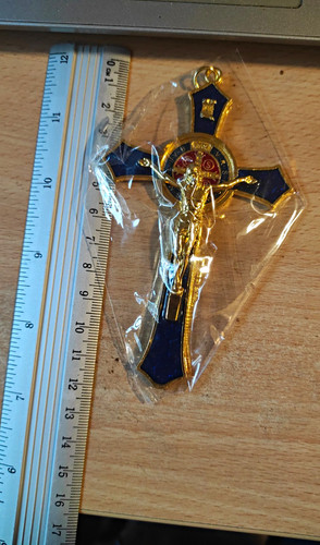 Kruzifix kreuzanhänger mit - kruzifix,