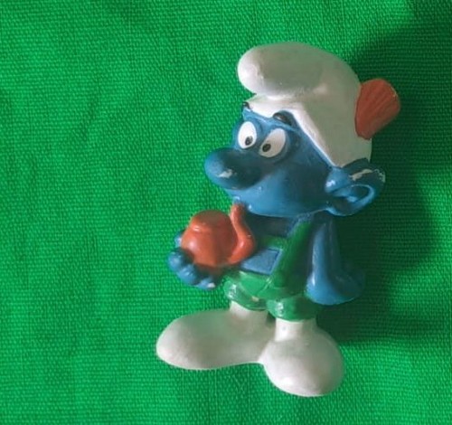 Schlumpf figur bayer - figur, "bayer-schlumpf