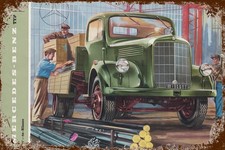 Retro Blechschild MERCEDES BENZ 30 x 20 cm Metallschild Vintage Car (0378405)