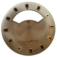 ZIFFERBLATT MINSTOP SILBER