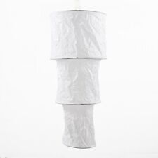 Papierlampe weiss 25x54cm