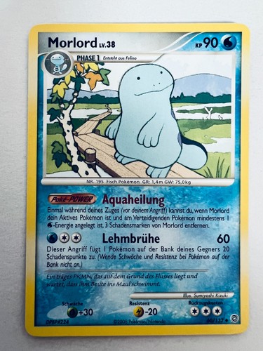 Pokemon karte morlord 38 - pokemon, lv.38