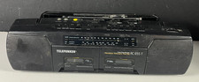 Telefunken RC 655 T Stereo Radio Boombox  Cassette Recorder Player  #ST480