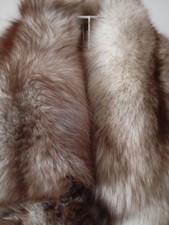 Echt Fuchs Pelz-Fell-Kragen, Größe S, M, L, XL