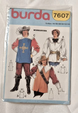 Burda	7607	Musketierkostüm (Historisch)	Unisex