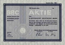BBC Brown Boveri AG Mannheim