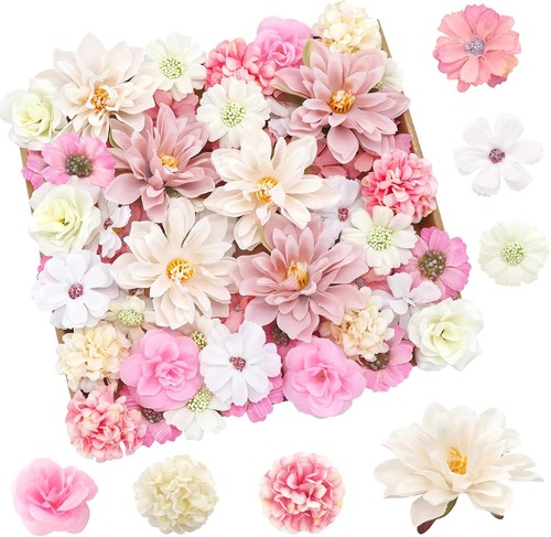 Kunstblumen stück rosa - kunstblumen,