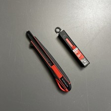 Würth 9mm SET 2K Cuttermesser mit 11 Abbrechklingen extrem Scharf Teppichmesser