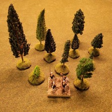 🌲10er Set Tabletop Bäume