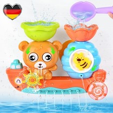 Badewannenspielzeug Badespielzeug ab 1-4 Jahr Wasserspielzeug Kinder Spielzeug*