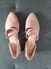 Tamaris Damen Ballerinas beige, Gr. 36, Moderne Form + Gürtel