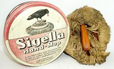Blechdose Sigella Hand Mop Nr. 4 mit Inhalt 1930er Jahre