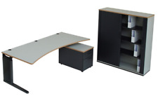 KÖNIG + NEURATH Arbeitsplatzpaket / Schreibtisch + Rollcontainer + Aktenschrank