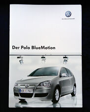 VW Polo Blue Motion Prospekt