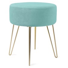 Runder Sitzhocker Schminktisch