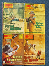 Ronco - Der Geächtete. 4 Romanhefte. Band 166, 178, 193 und 171. Pabel Verlag