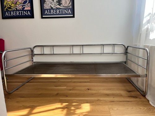 Original chrom sofa daybed art - sofa,
