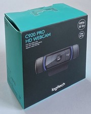 LOGITECH * C920 Pro HD Webcam schwarz, 1080p Full HD Video calls, Erh. SEHR GUT!