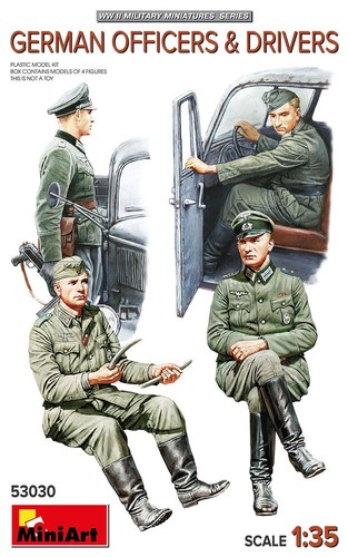 Miniart 53030 german officers - miniart,