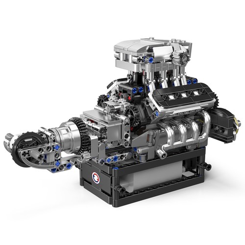 Mould king 10206 engine - mould, v8