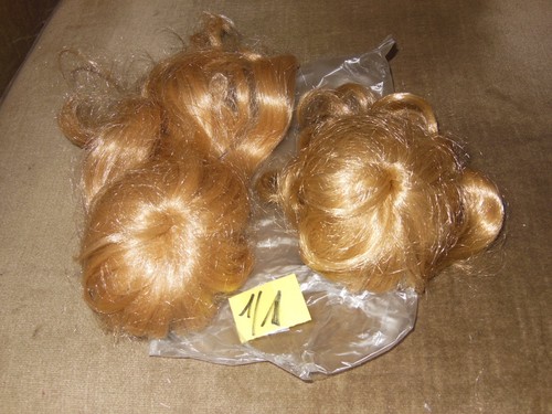 Puppen haar 2 stück - ,