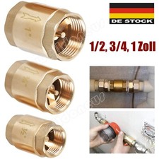 Rückschlagventil messing - rückschlagventil, 1/2"