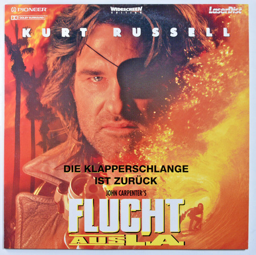 Laserdisc flucht aus die - l.a.,