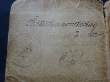 PERSONALAUSWEIS, Ausweis, Wesel, Polizei, 1919, 1920, POLITISCH UNVERDÄCHTIG