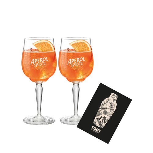 Aperol spritz glas 2er - spritz, set