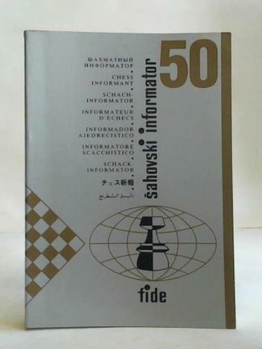 Band chess informant - band, informant/