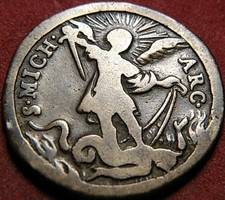 3902) Bronze Medaille Erzengel