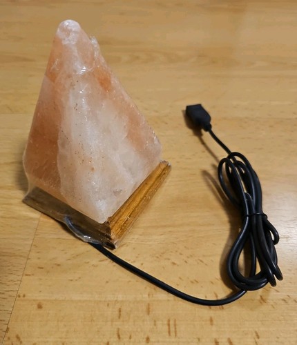Himalaya kristall salzlampe - kristall, in