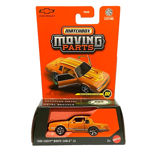 1988 chevy monte carlo orange - 1988,